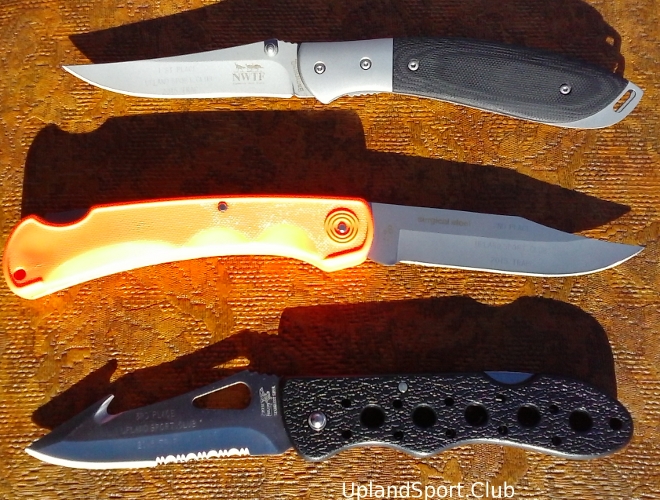 Engraved Folding knives prizes