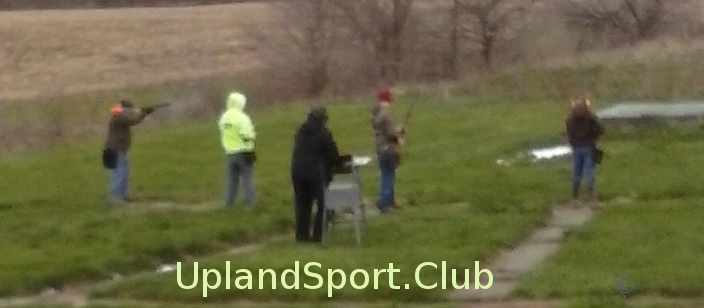 Trap shooting over the low house at Richmond Conservation Club