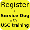 Register your Service Dog here